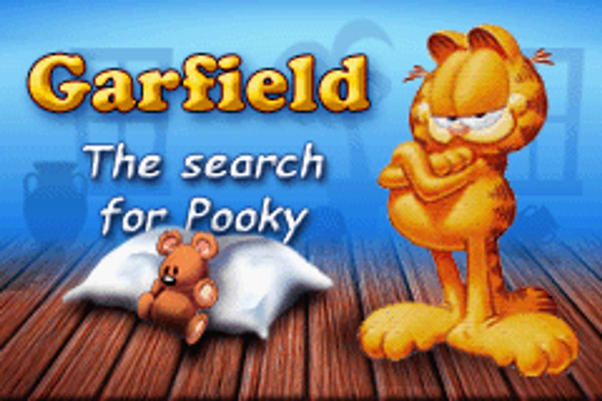 Garfield: The Search for Pooky ROM - GBA screenshot 1