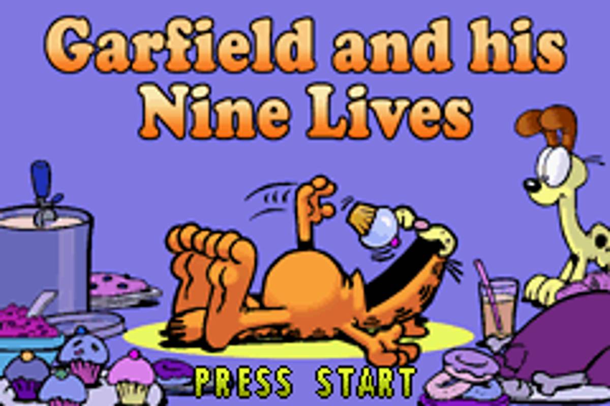 Garfield and his Nine Lives ROM - GBA screenshot 3