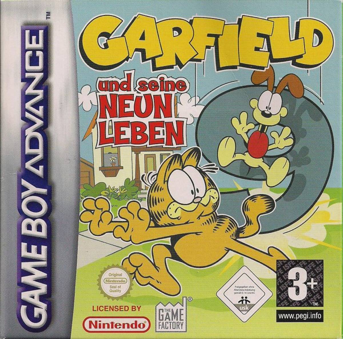 Download Torrent Garfield and his Nine Lives ROM – GBA