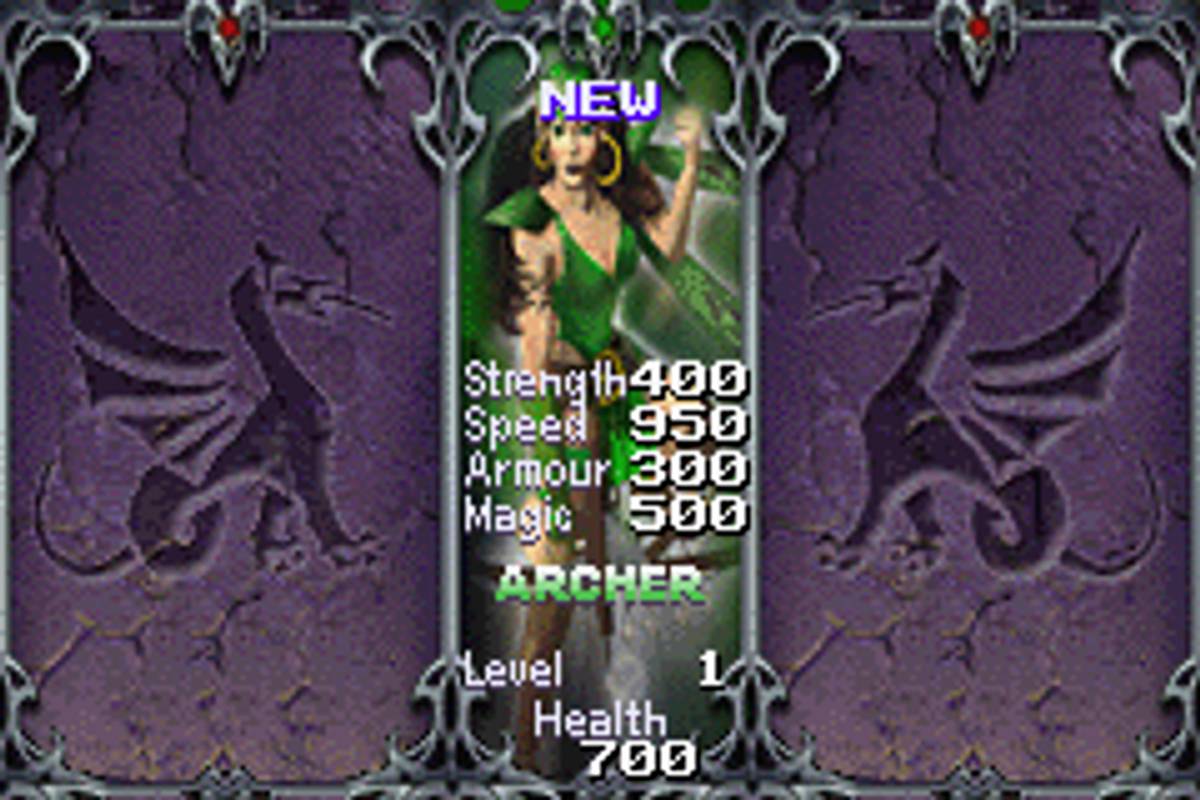 Gauntlet: Dark Legacy ROM - GBA screenshot 3