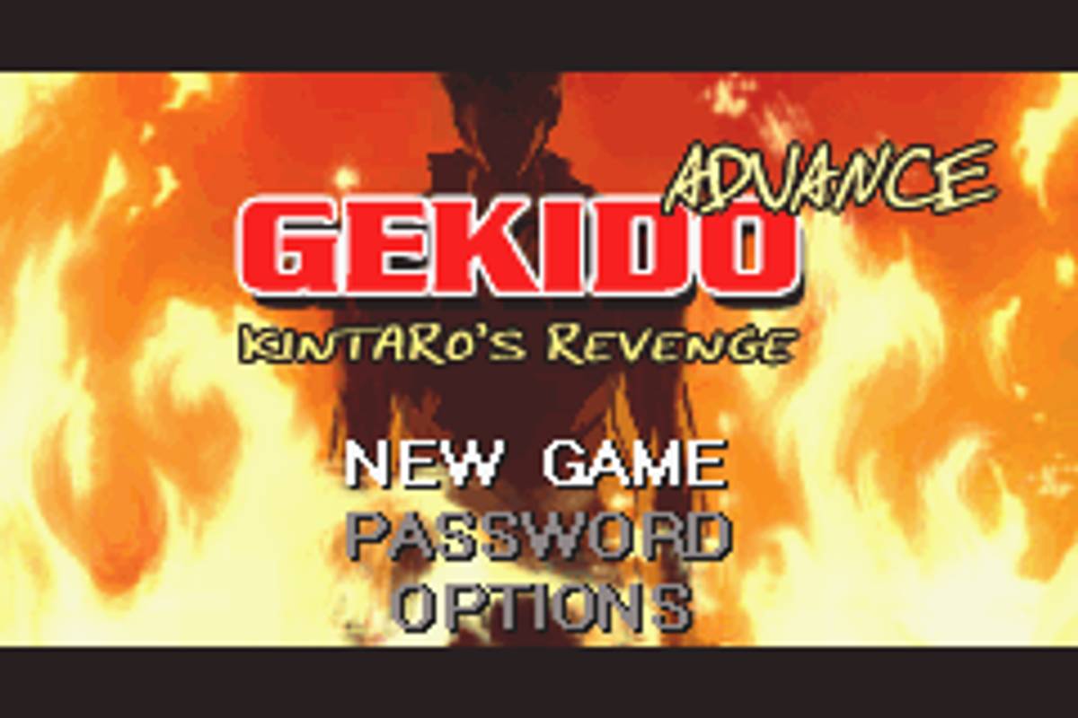 Gekido Advance: Kintaro's Revenge ROM - GBA screenshot 1