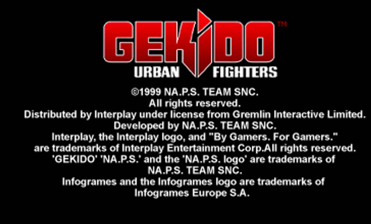 Gekido ISO - PS1 screenshot 1