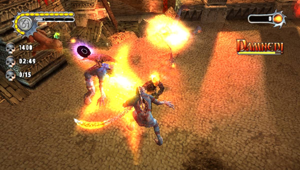 Ghost Rider ISO - PSP screenshot 2