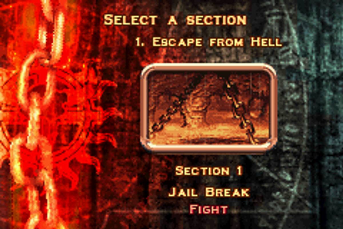 Ghost Rider ROM - GBA screenshot 3