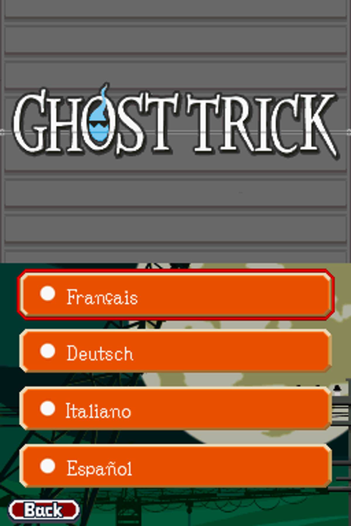 Ghost Trick: Phantom Detective ROM - NDS screenshot 2