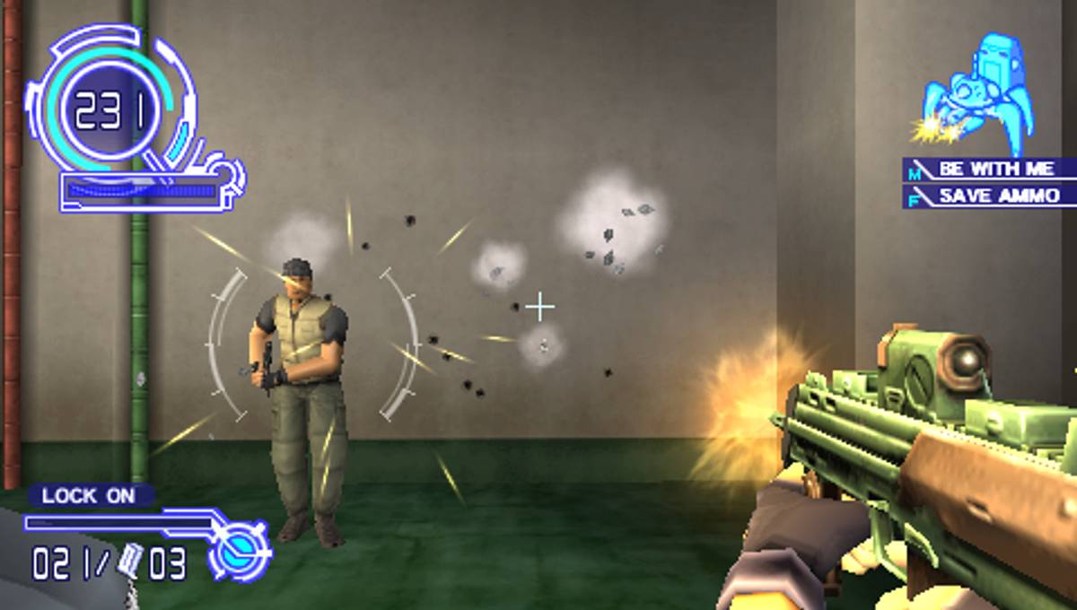Ghost in the Shell: Stand Alone Complex ISO - PSP screenshot 8