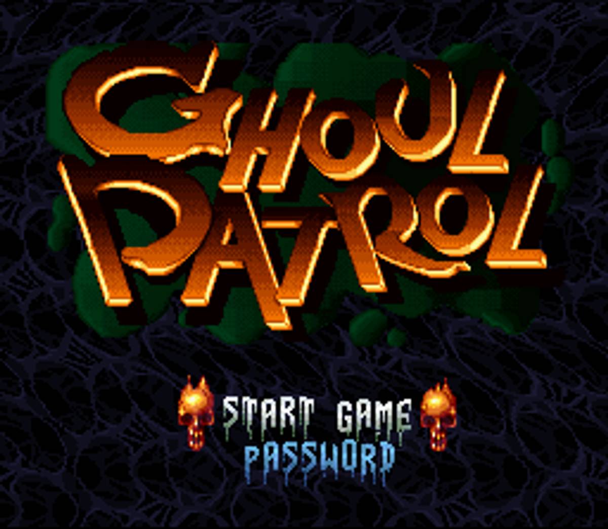 Ghoul Patrol ROM - SNES screenshot 1