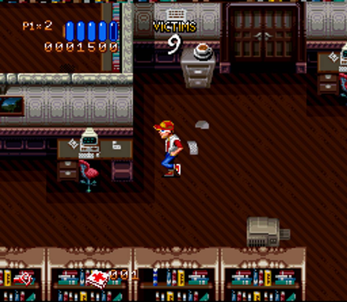Ghoul Patrol ROM - SNES screenshot 2