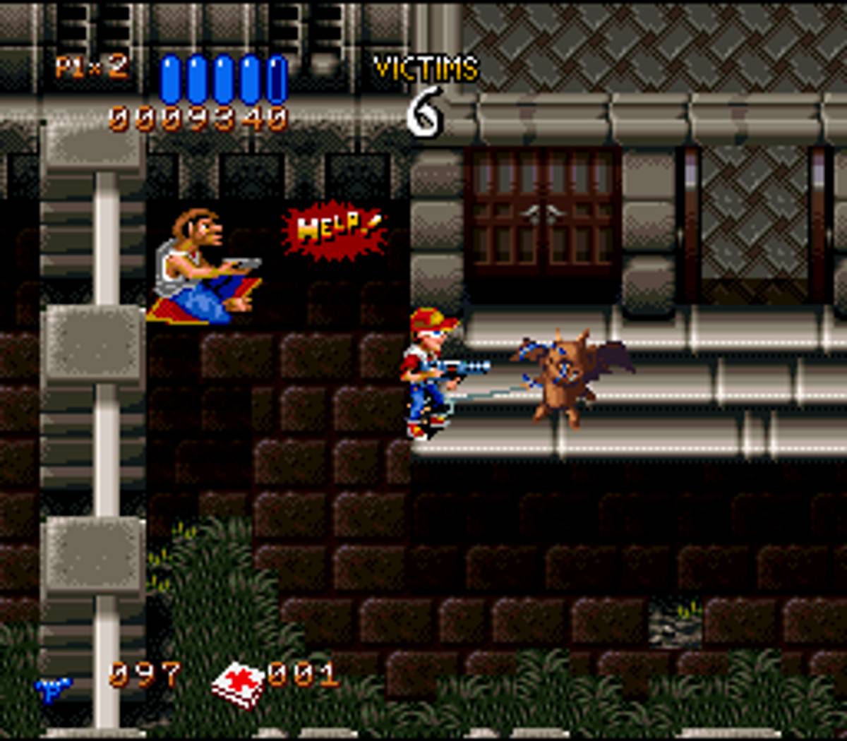 Ghoul Patrol ROM - SNES screenshot 7