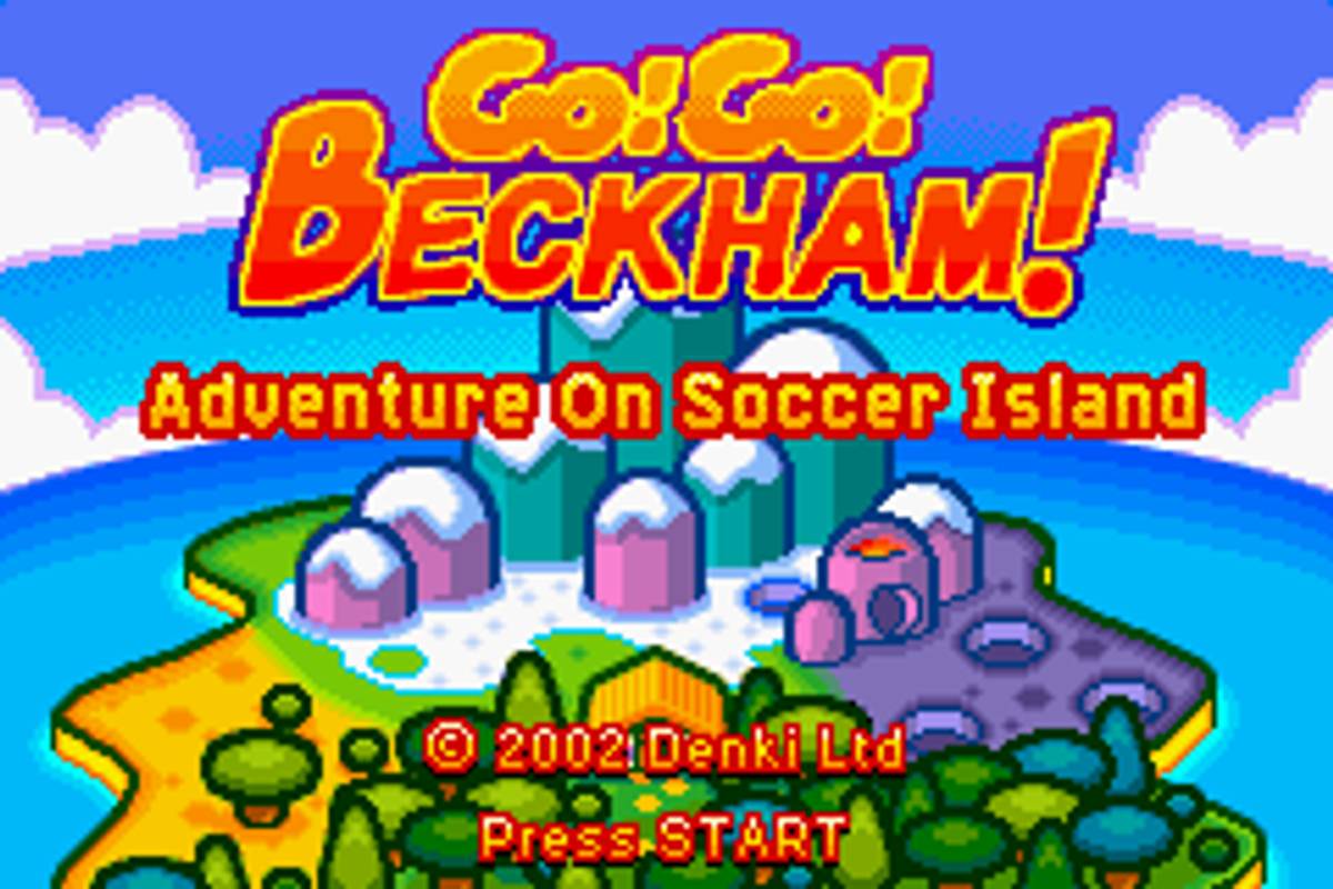 Go! Go! Beckham! Adventure On Soccer Island ROM - GBA screenshot 1
