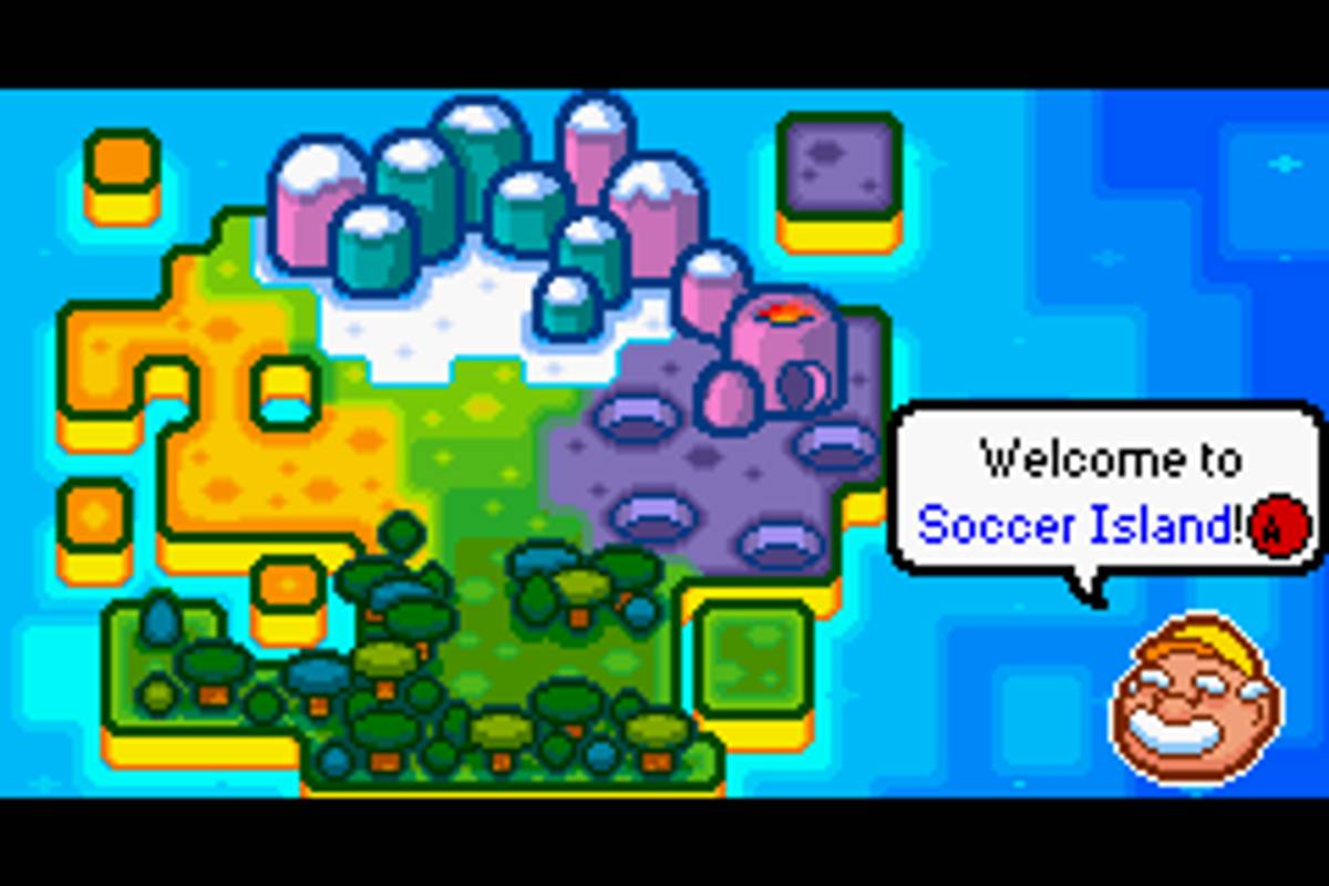 Go! Go! Beckham! Adventure On Soccer Island ROM - GBA screenshot 2