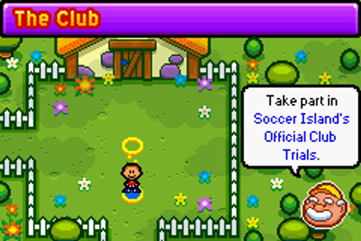 Go! Go! Beckham! Adventure On Soccer Island ROM - GBA screenshot 3