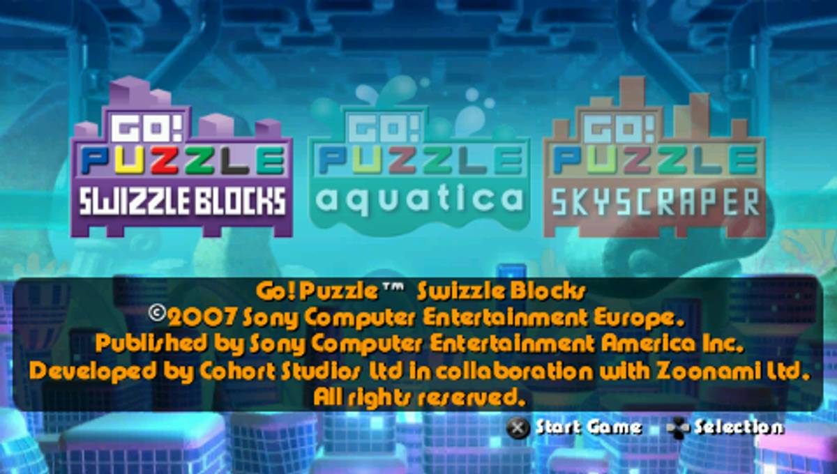 Go! Puzzle ISO - PSP screenshot 2