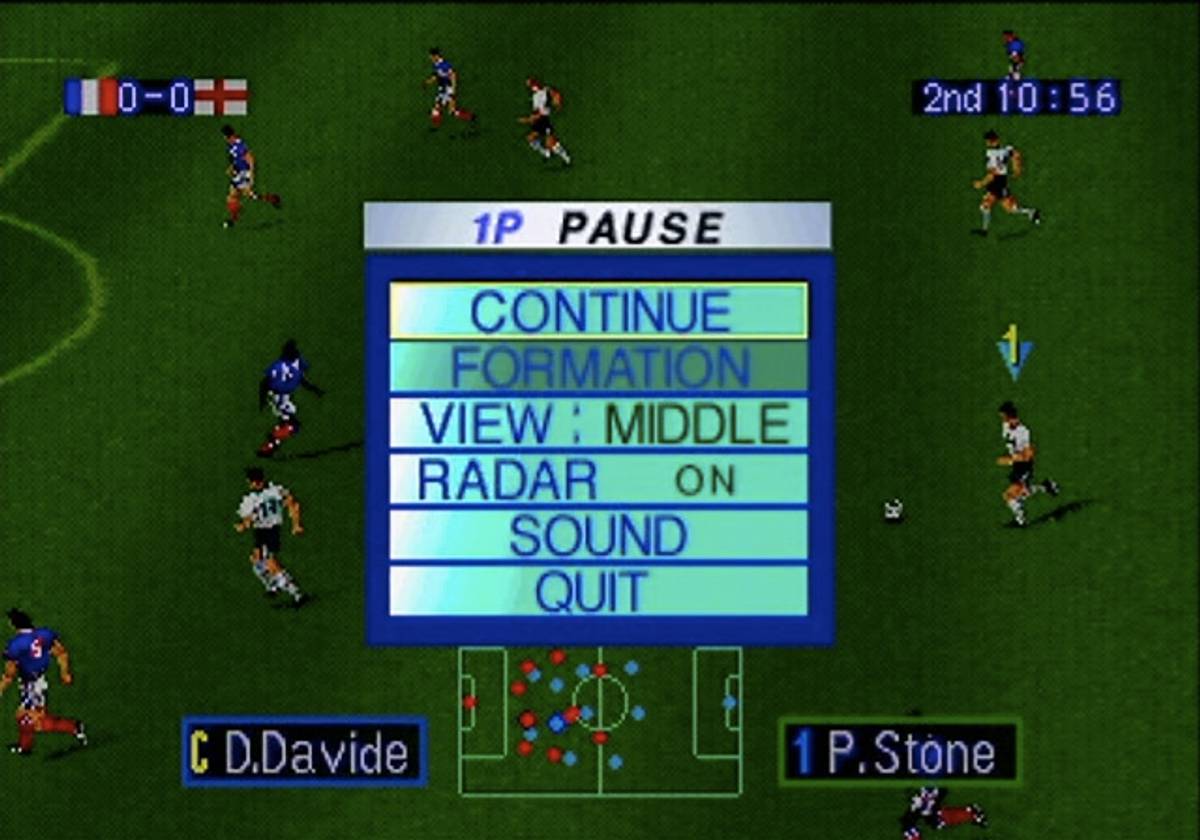 Goal Storm '97 ISO - PS1 screenshot 8