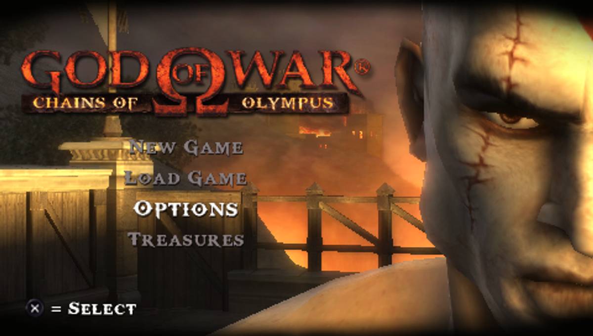 God of War: Chains of Olympus ISO - PSP screenshot 1