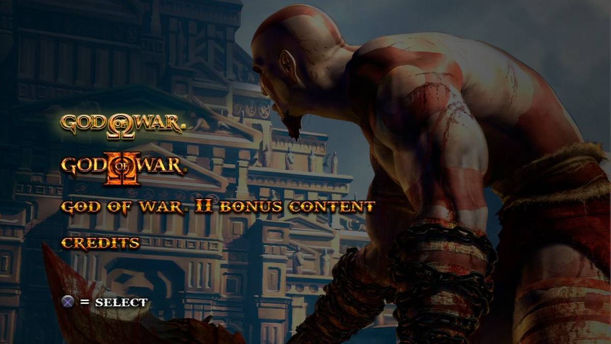 God of War Collection ISO - PS3 screenshot 1