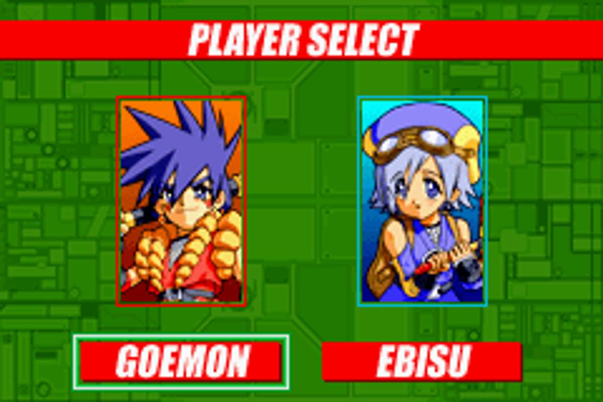 Goemon: New Age Shutsudō! ROM - GBA screenshot 2