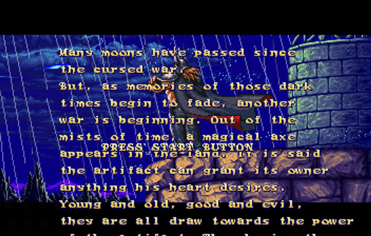 Golden Axe: The Duel ISO - Saturn screenshot 1
