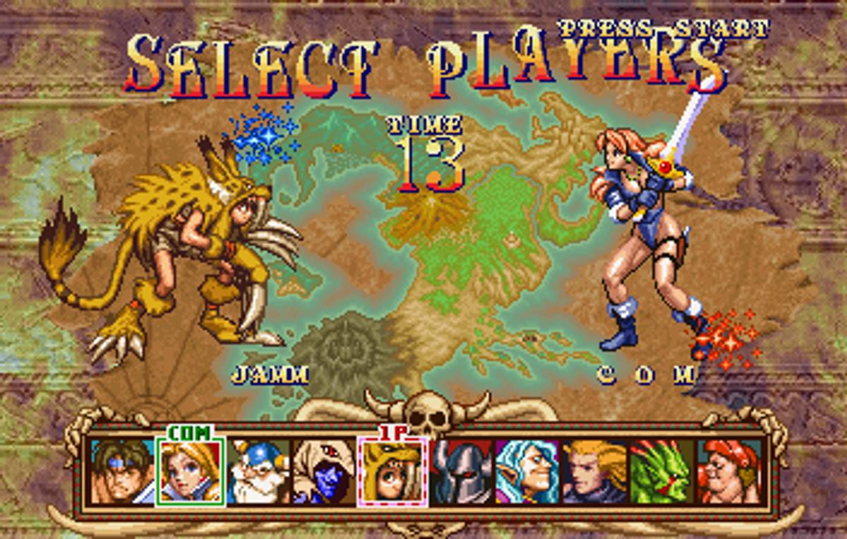 Golden Axe: The Duel ISO - Saturn screenshot 5