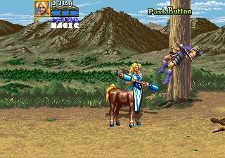 Golden Axe: The Revenge of Death Adder ROM - Arcade screenshot 2