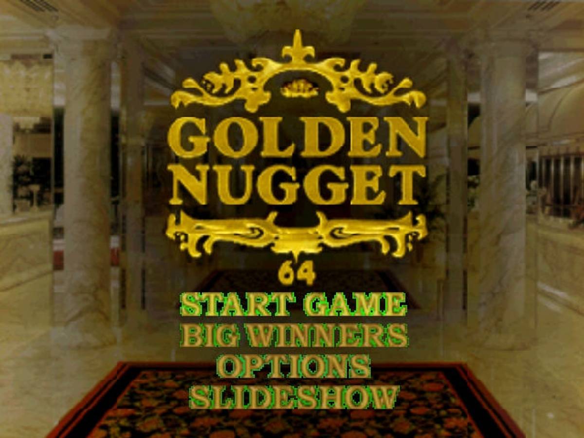 Golden Nugget 64 ROM - N64 screenshot 1