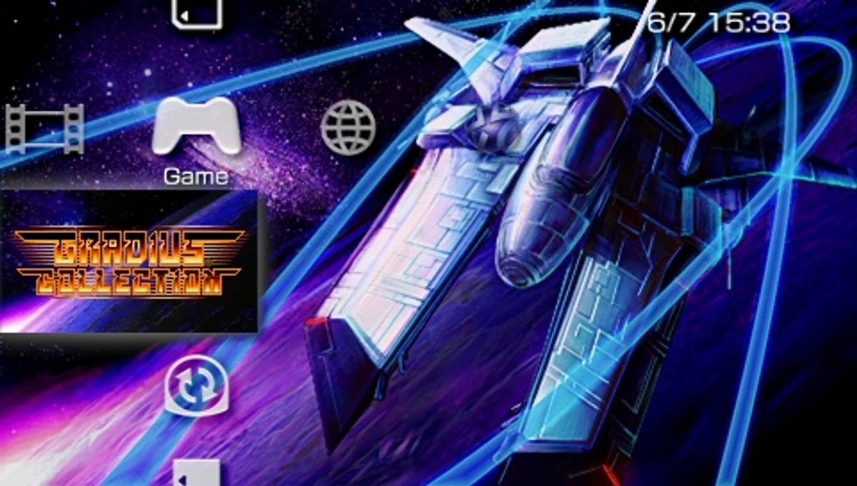 Gradius Collection ISO - PSP screenshot 1