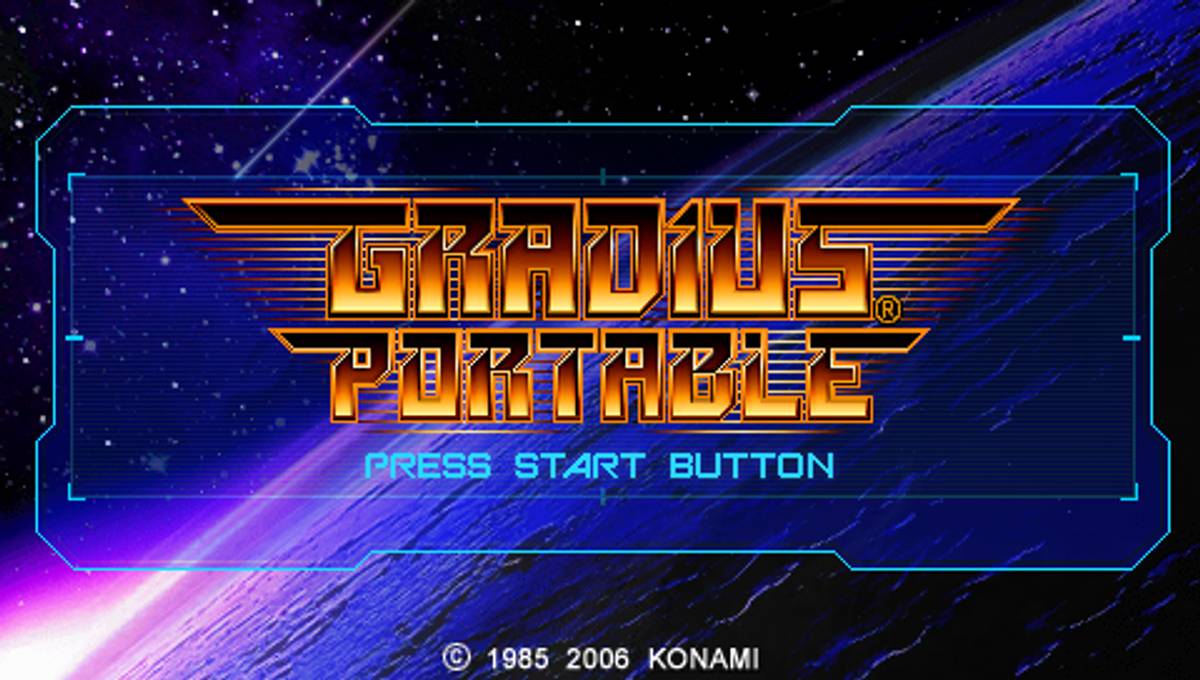 Gradius Collection ISO - PSP screenshot 3