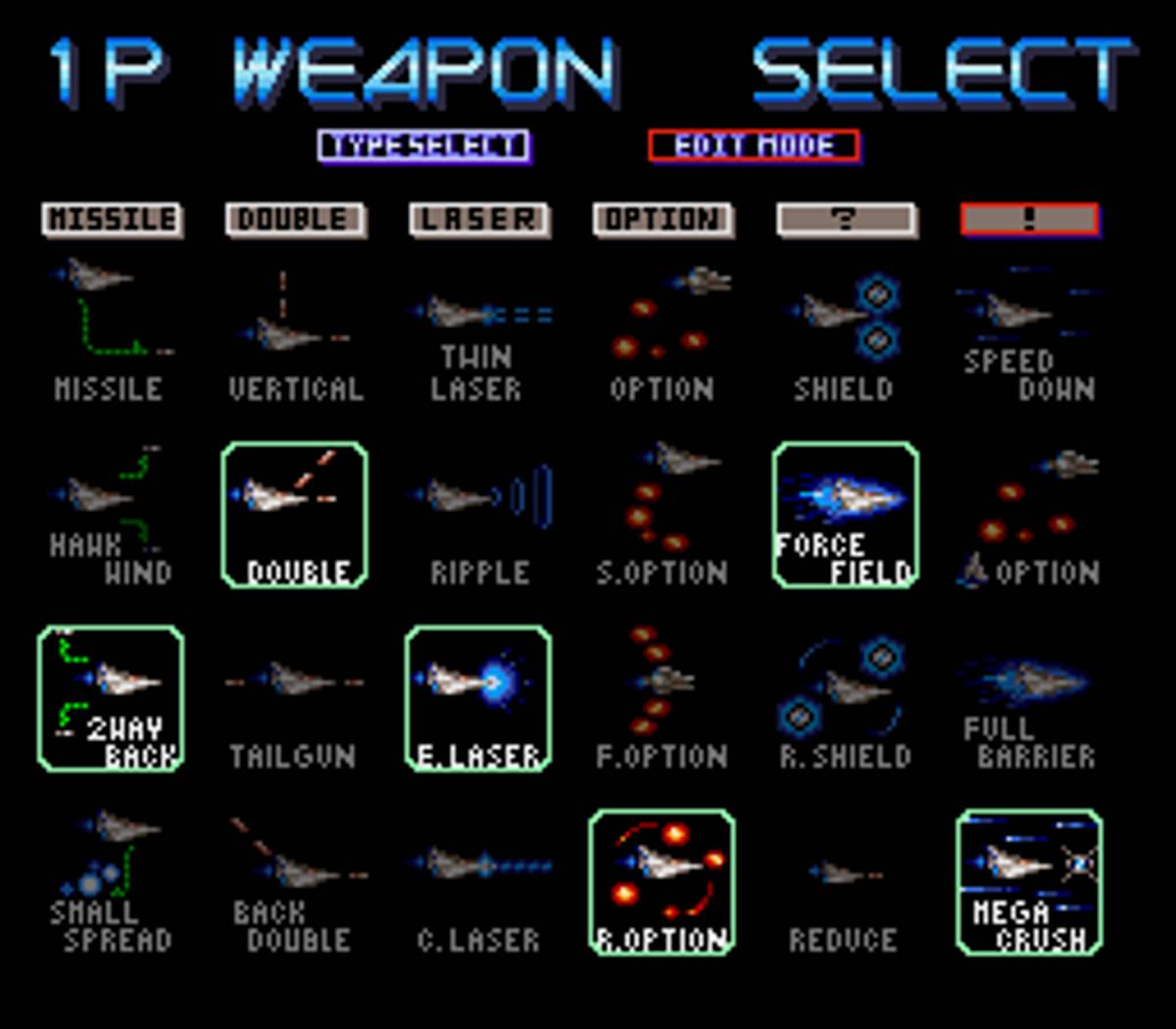 Gradius III ROM - SNES screenshot 10