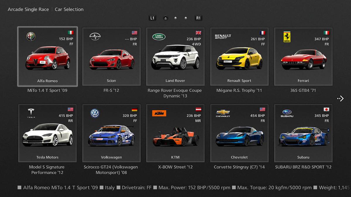 Gran Turismo 6 ISO - PS3 screenshot 1