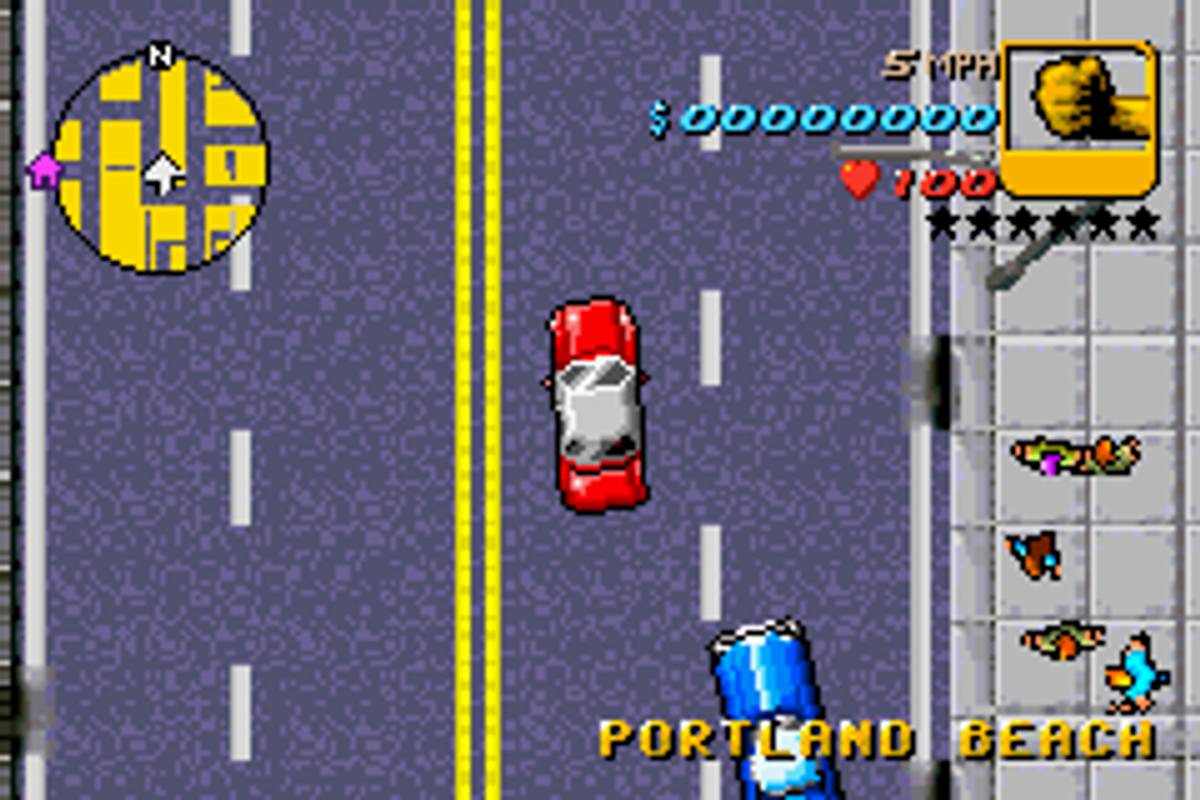 Grand Theft Auto Advance ROM - GBA screenshot 3
