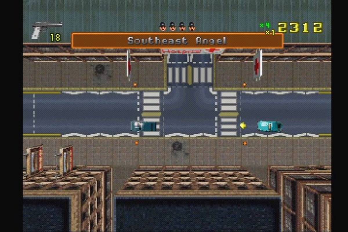 Grand Theft Auto: Mission Pack #1 - London 1969 ISO - PS1 screenshot 10