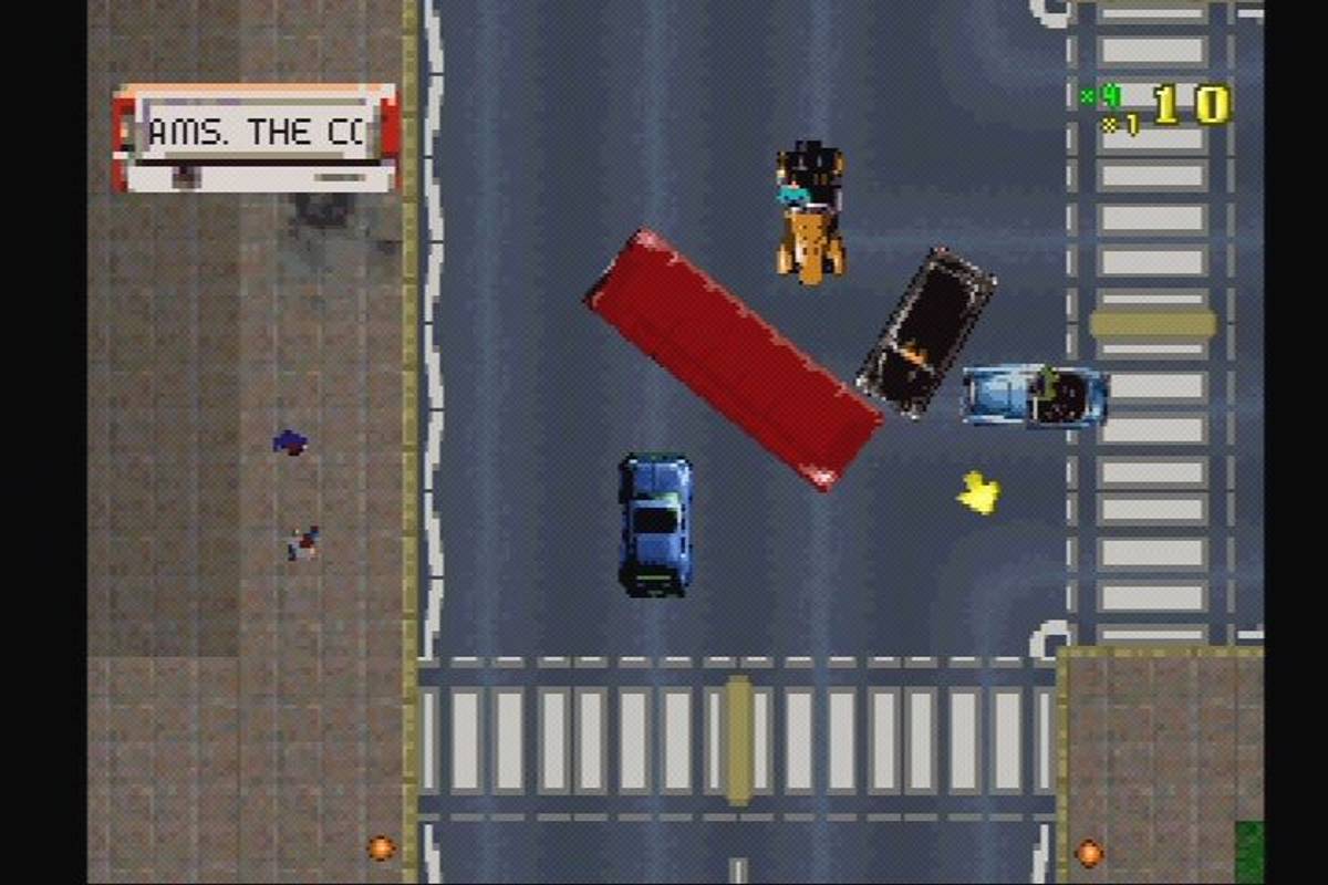 Grand Theft Auto: Mission Pack #1 - London 1969 ISO - PS1 screenshot 4