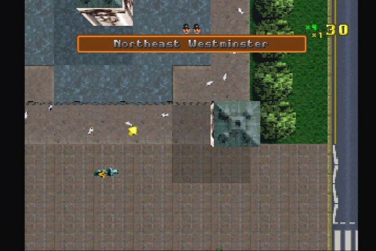 Grand Theft Auto: Mission Pack #1 - London 1969 ISO - PS1 screenshot 5