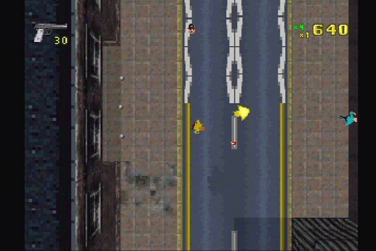 Grand Theft Auto: Mission Pack #1 - London 1969 ISO - PS1 screenshot 8