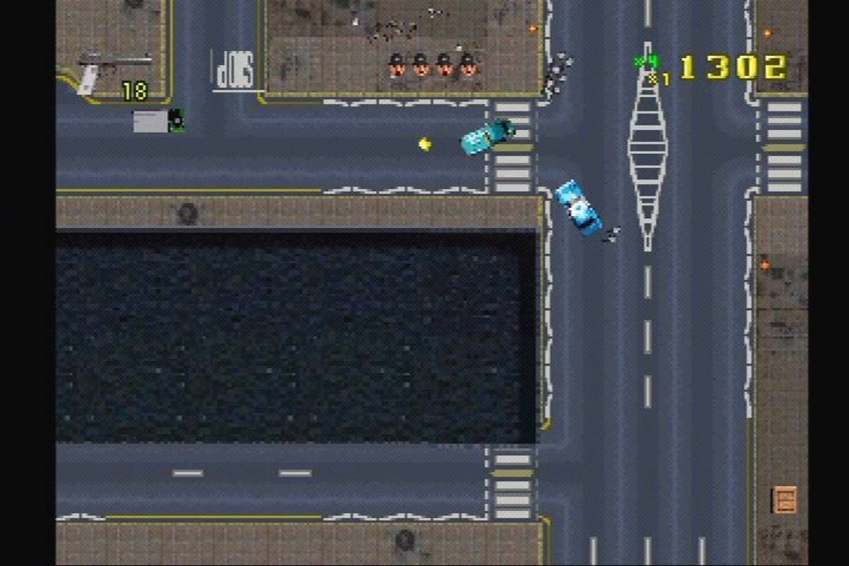 Grand Theft Auto: Mission Pack #1 - London 1969 ISO - PS1 screenshot 9
