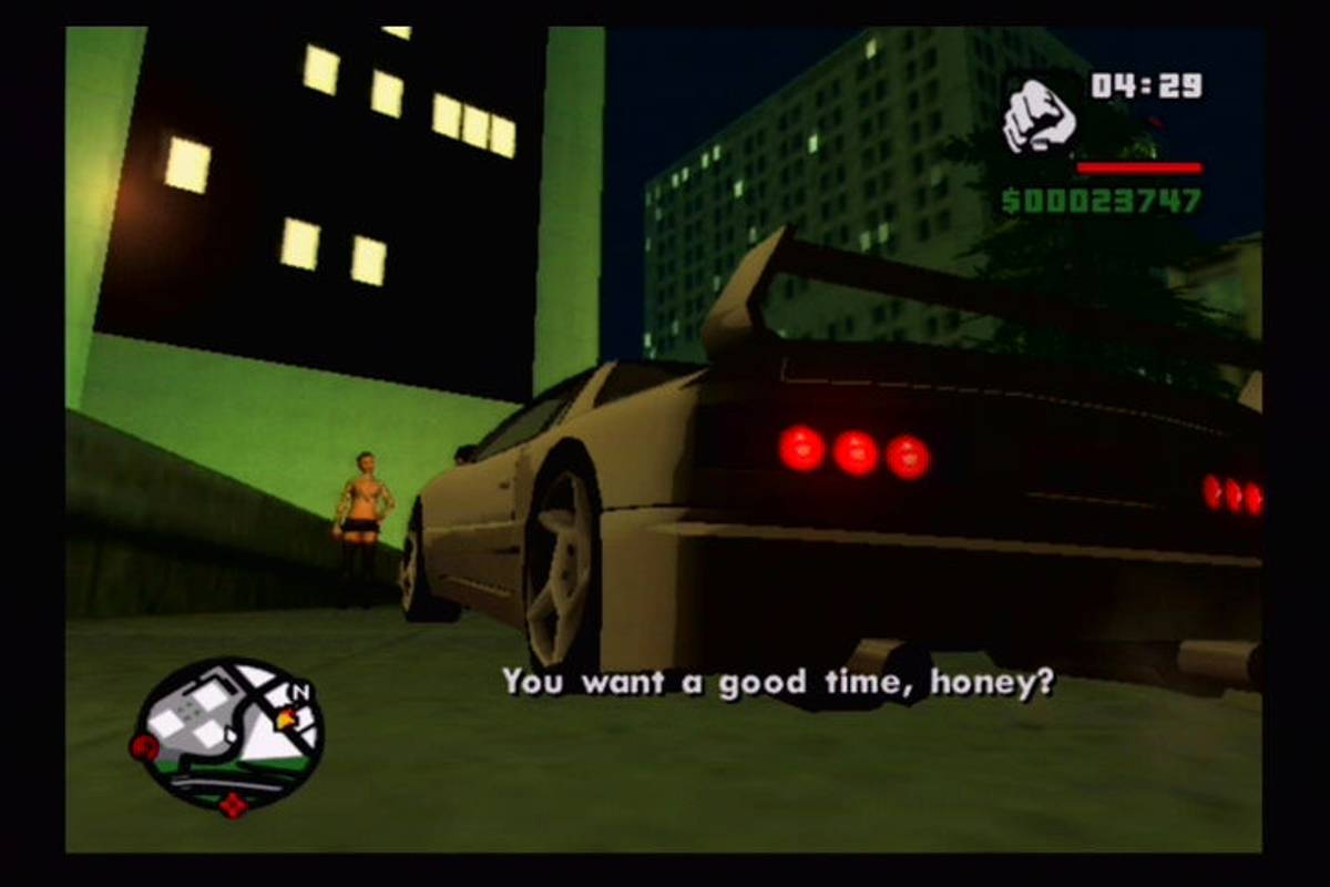 Grand Theft Auto: San Andreas ISO - PS2 screenshot 1