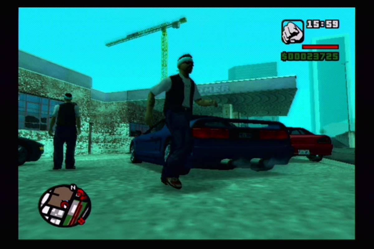 Grand Theft Auto: San Andreas ISO - PS2 screenshot 2