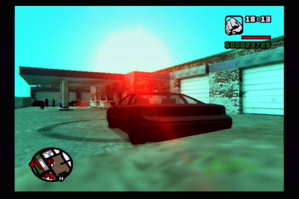 Grand Theft Auto: San Andreas ISO - PS2 screenshot 4