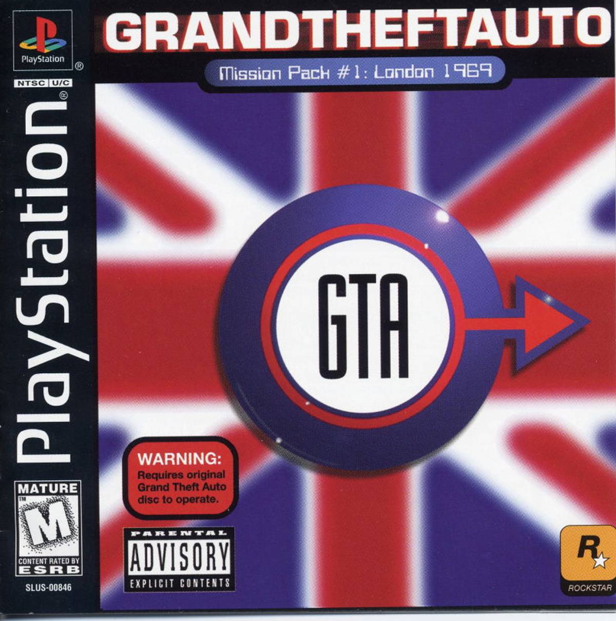 Download Torrent Grand Theft Auto: Mission Pack #1 – London 1969 ISO – PS1