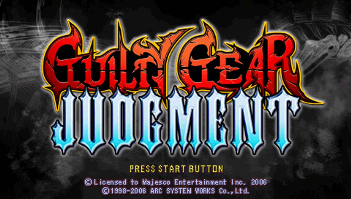 Guilty Gear Judgment ISO - PSP screenshot 1