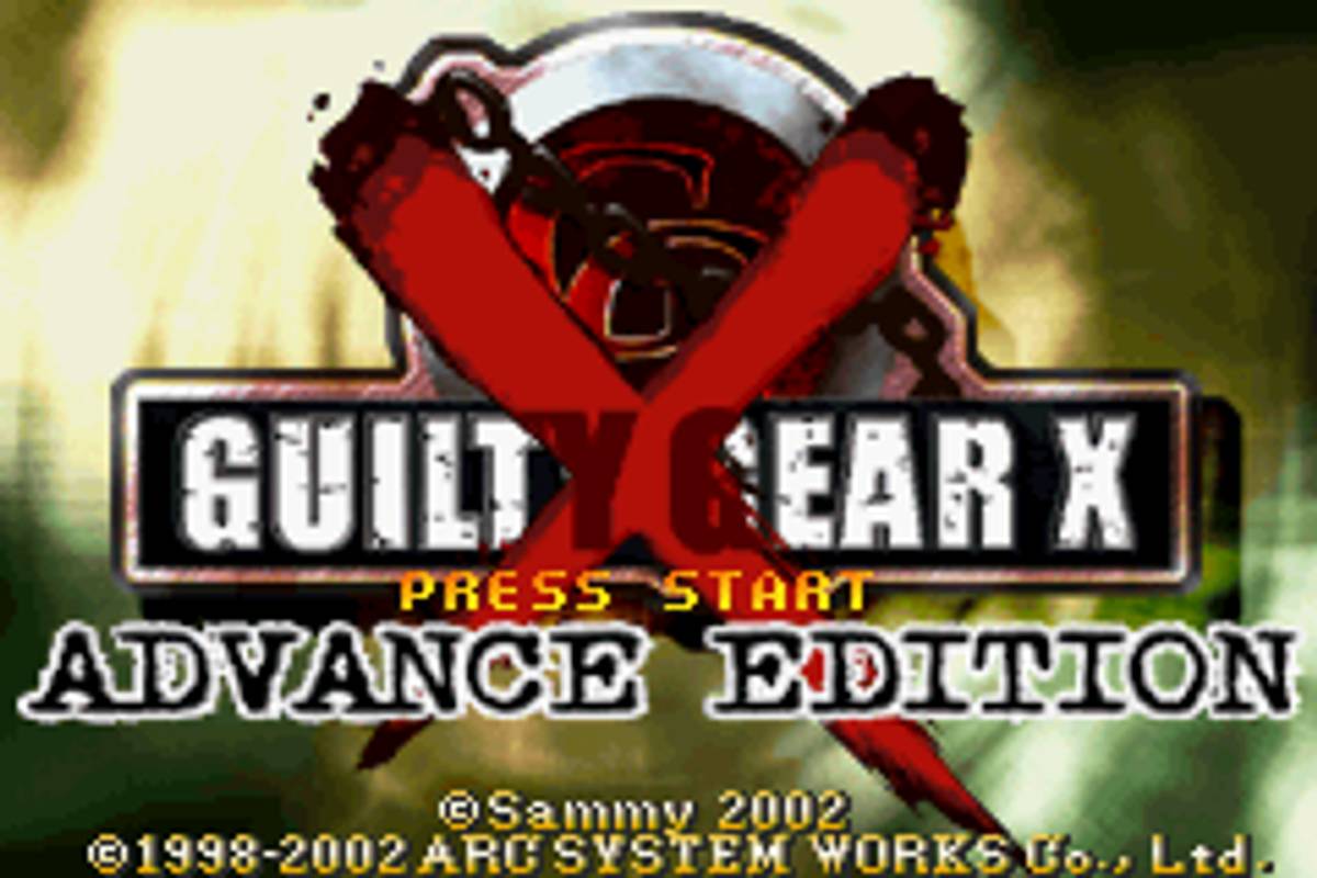 Guilty Gear X Advance Edition ROM - GBA screenshot 1