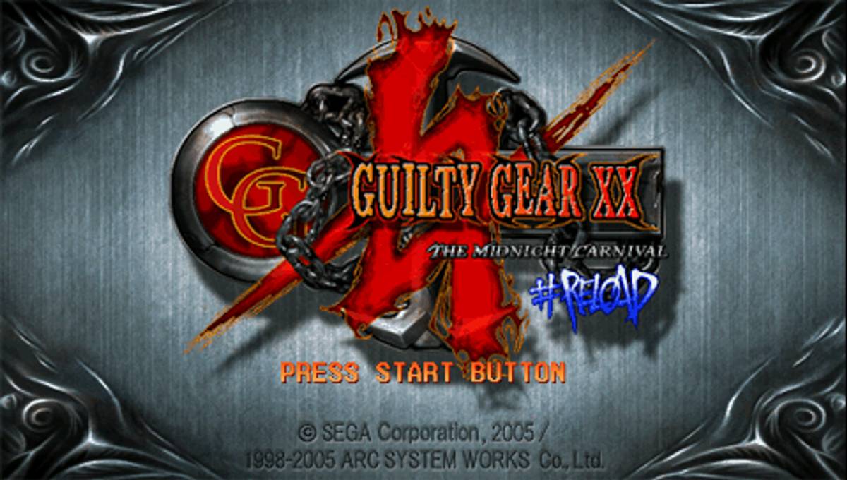 Guilty Gear X2: The Midnight Carnival #Reload ISO - PSP screenshot 2