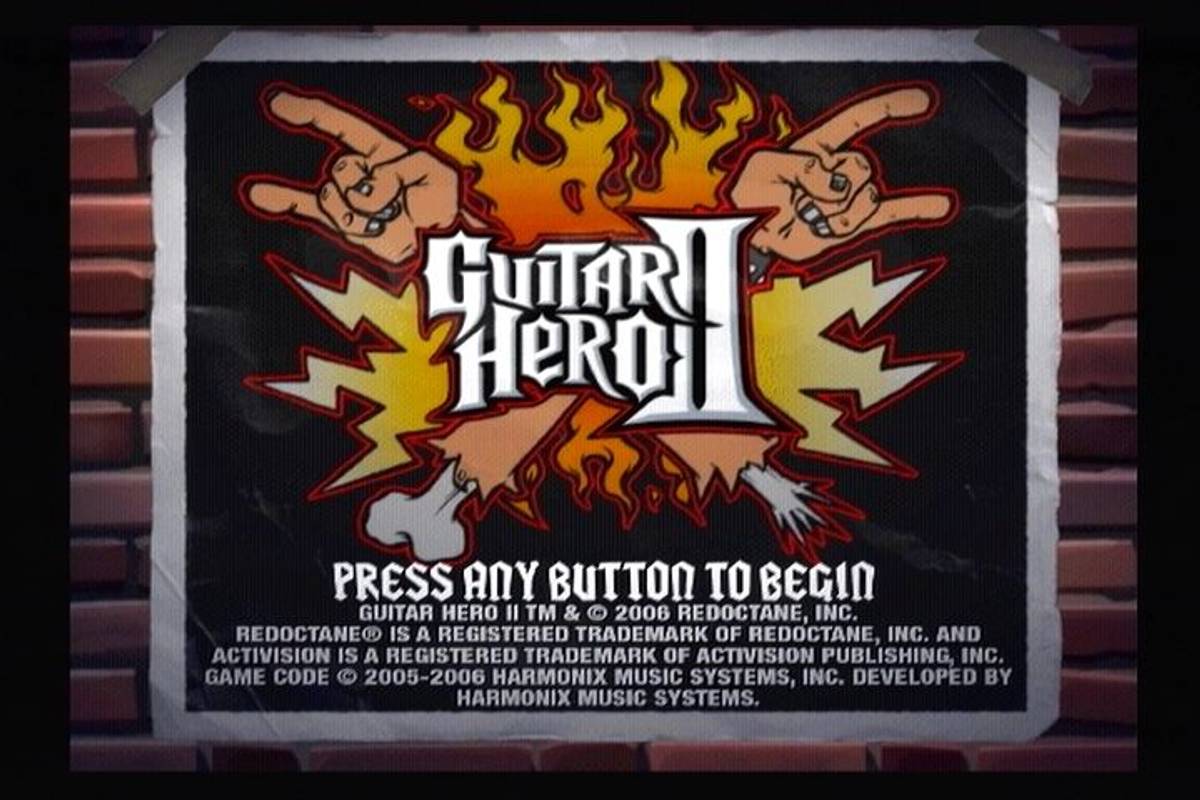 Guitar Hero II ISO - PS2 screenshot 1