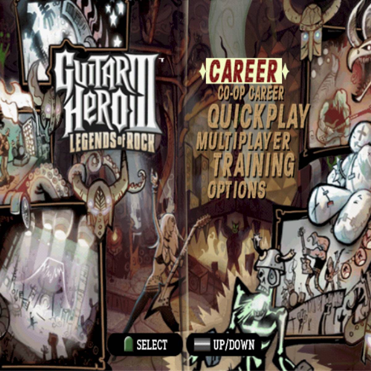Guitar Hero III: Legends of Rock ISO - PS2 screenshot 4