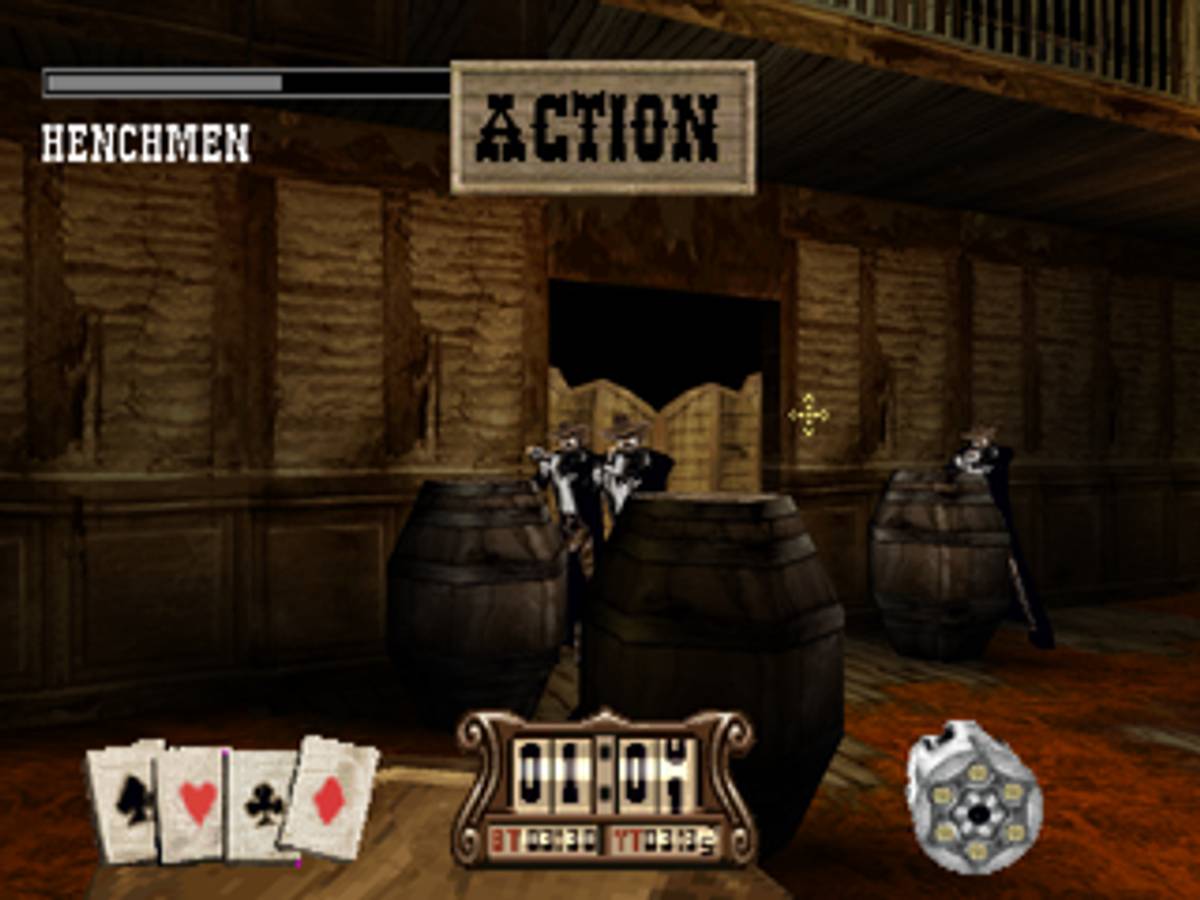 Gunfighter: The Legend of Jesse James ISO - PS1 screenshot 10