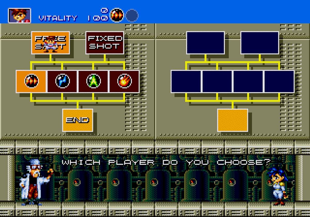 Gunstar Heroes ROM - Genesis screenshot 2