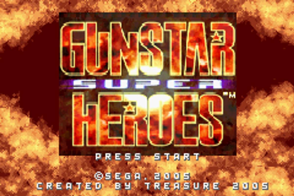 Gunstar Super Heroes ROM - GBA screenshot 1