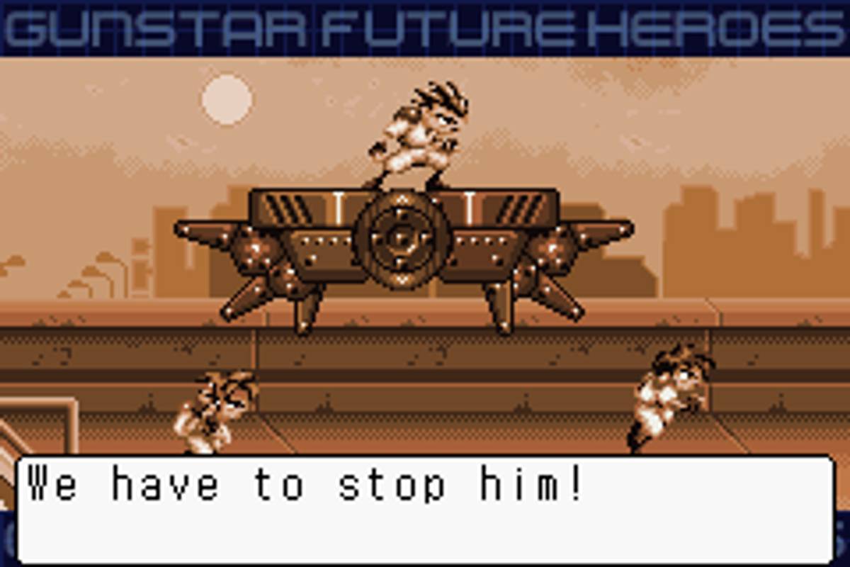 Gunstar Super Heroes ROM - GBA screenshot 3