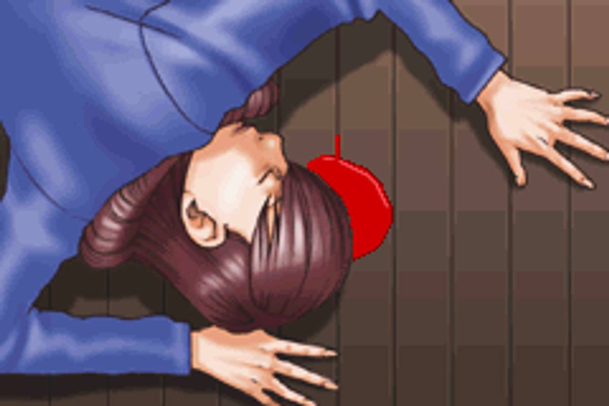Gyakuten Saiban ROM - GBA screenshot 2