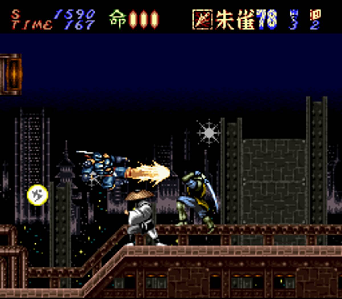 Hagane: The Final Conflict ROM - SNES screenshot 3